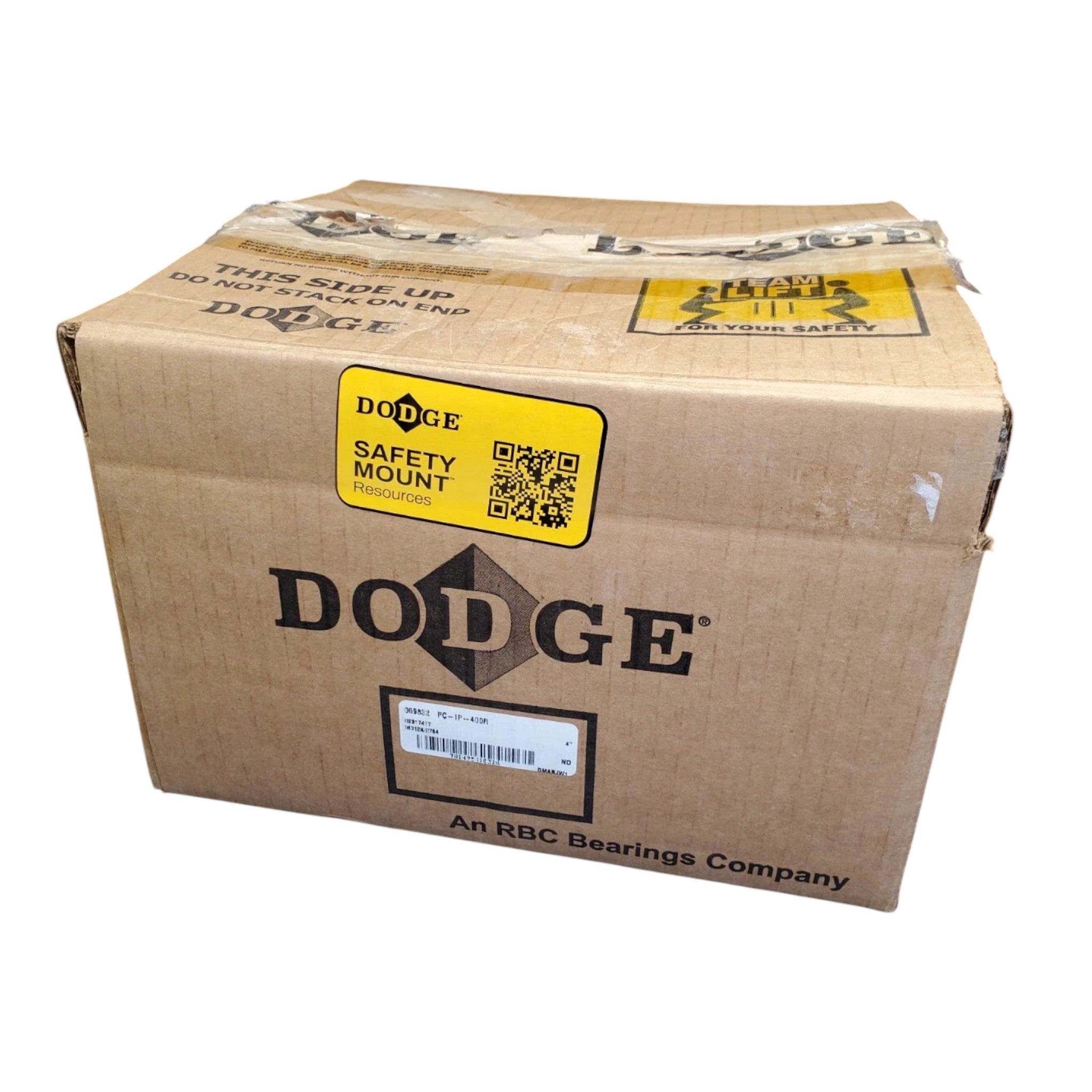 FCIP400R Genuine Dodge Four-Bolt Piloted Roller Bearing Unit