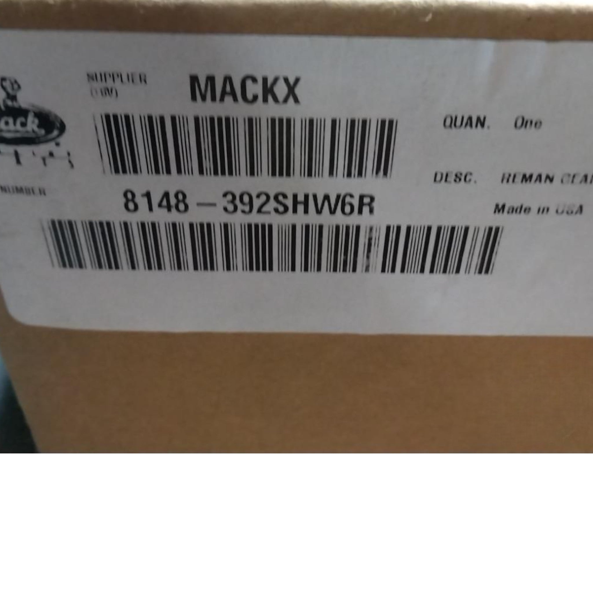 8148-392SHW6R Genuine Mack Steering Gear
