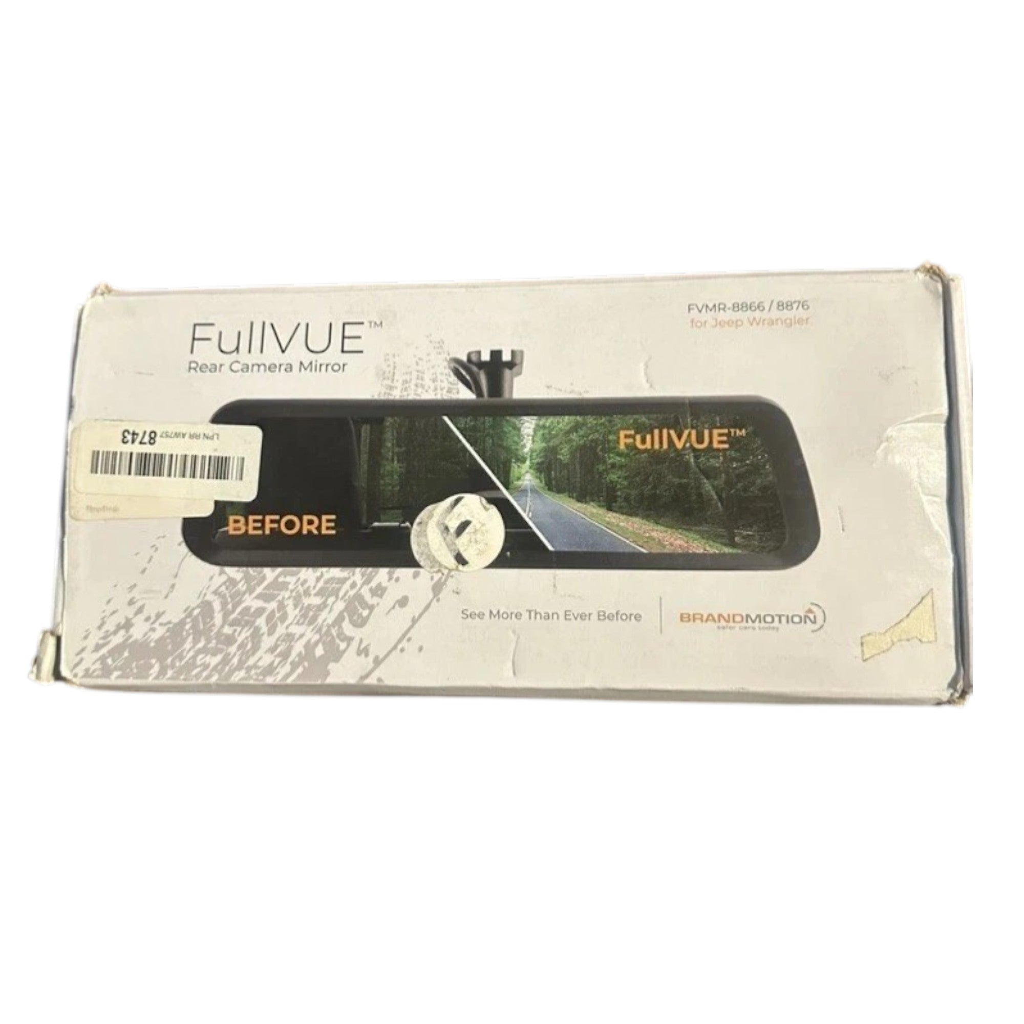C34-6001 Genuine Brandmotion Rear Camera Mirror System For Jeep