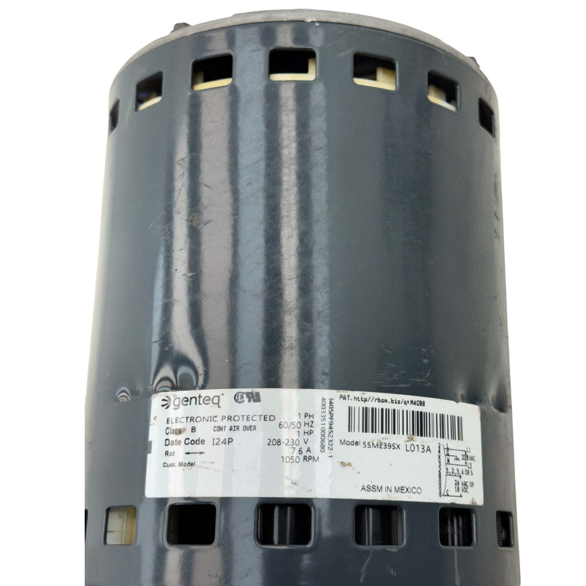 5SME39SX Genteq Blower Motor 208-230V
