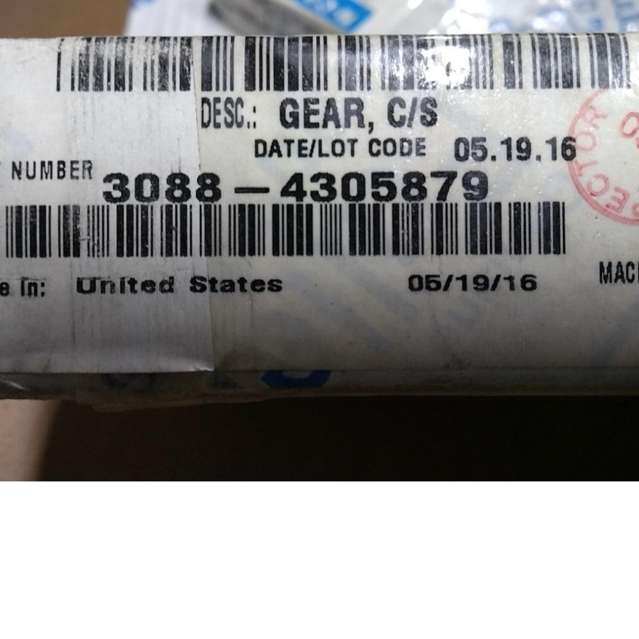30884303737 Genuine Mack Gear