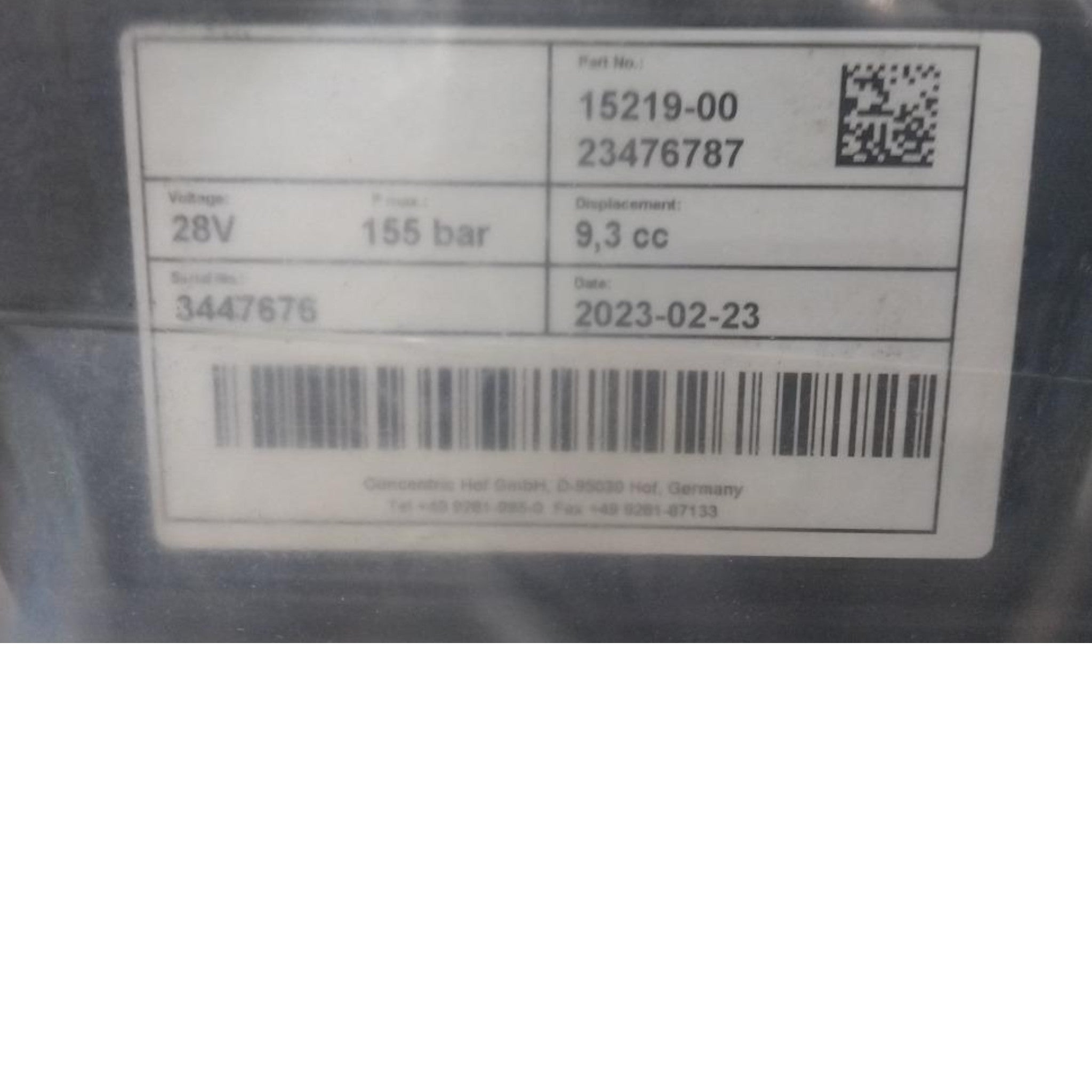 23476787 Genuine Mack Hydraulic Pump