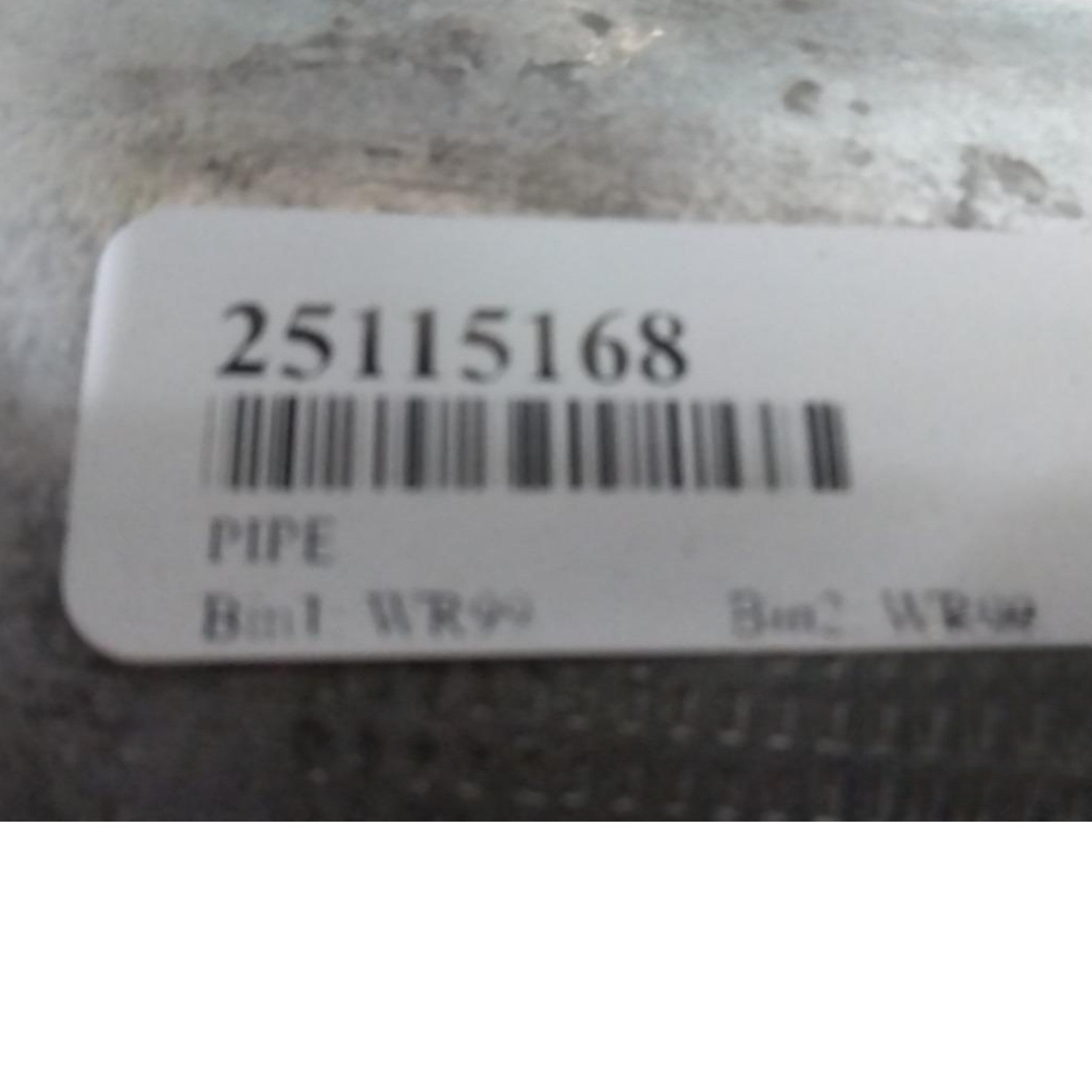 25115168 Genuine Mack Pipe