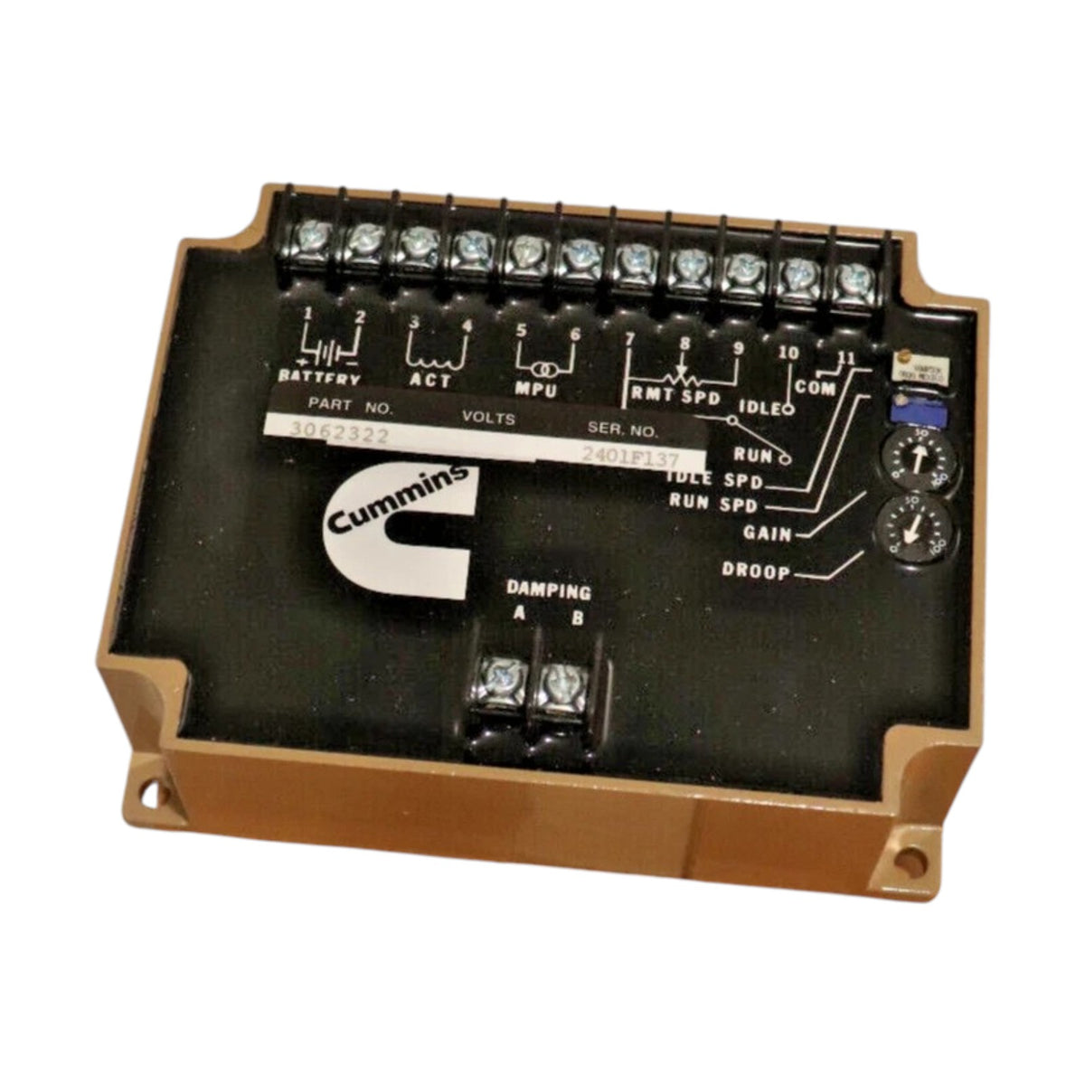 3062322 Genuine Cummins Governor Control EFC Speed Controller System - Genuine OEM Part