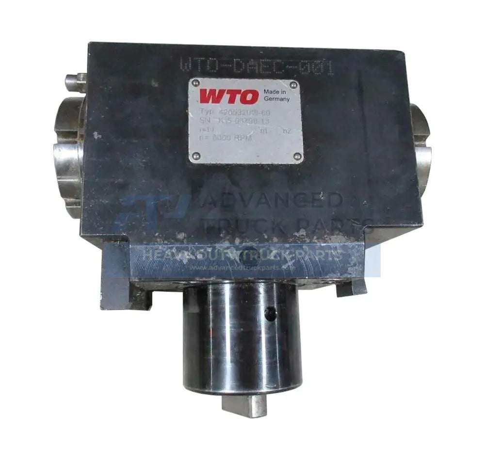 420532018-60 WTO Face Drill/ Milling Unit For ER Collets DIN 6499B
