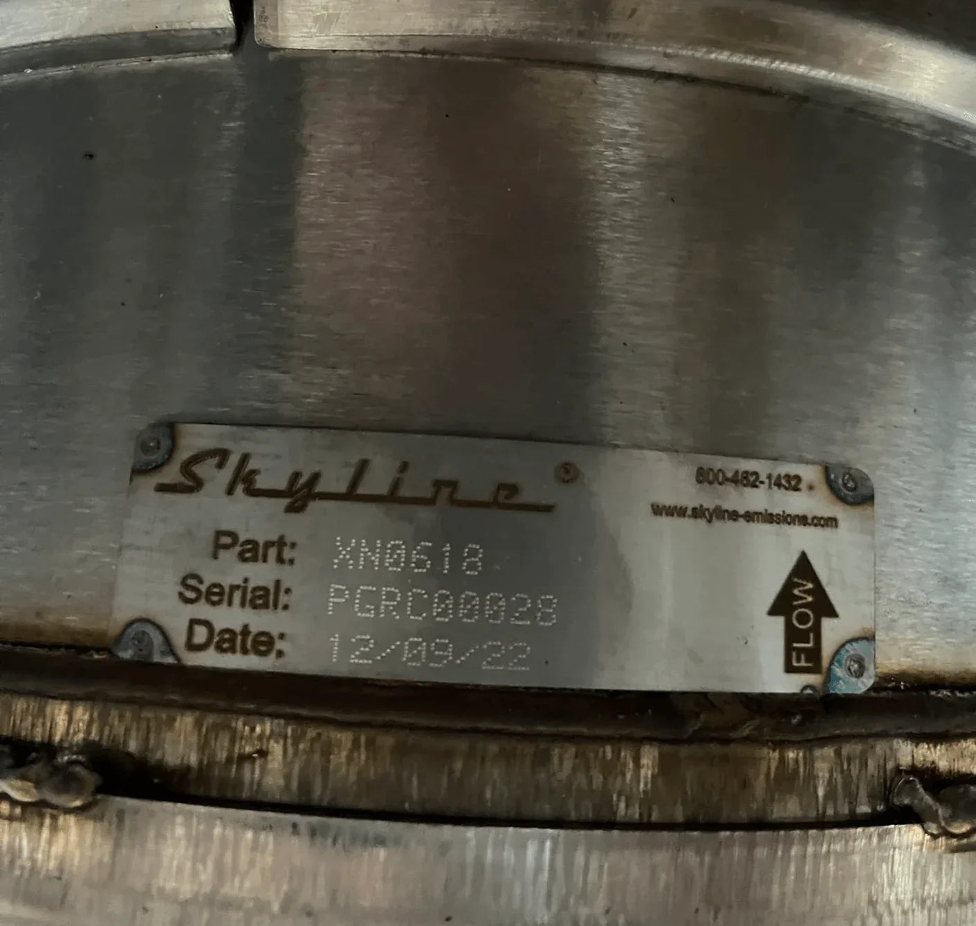 Xn0618-C Skyline Doc Diesel Oxidation Catalyst
