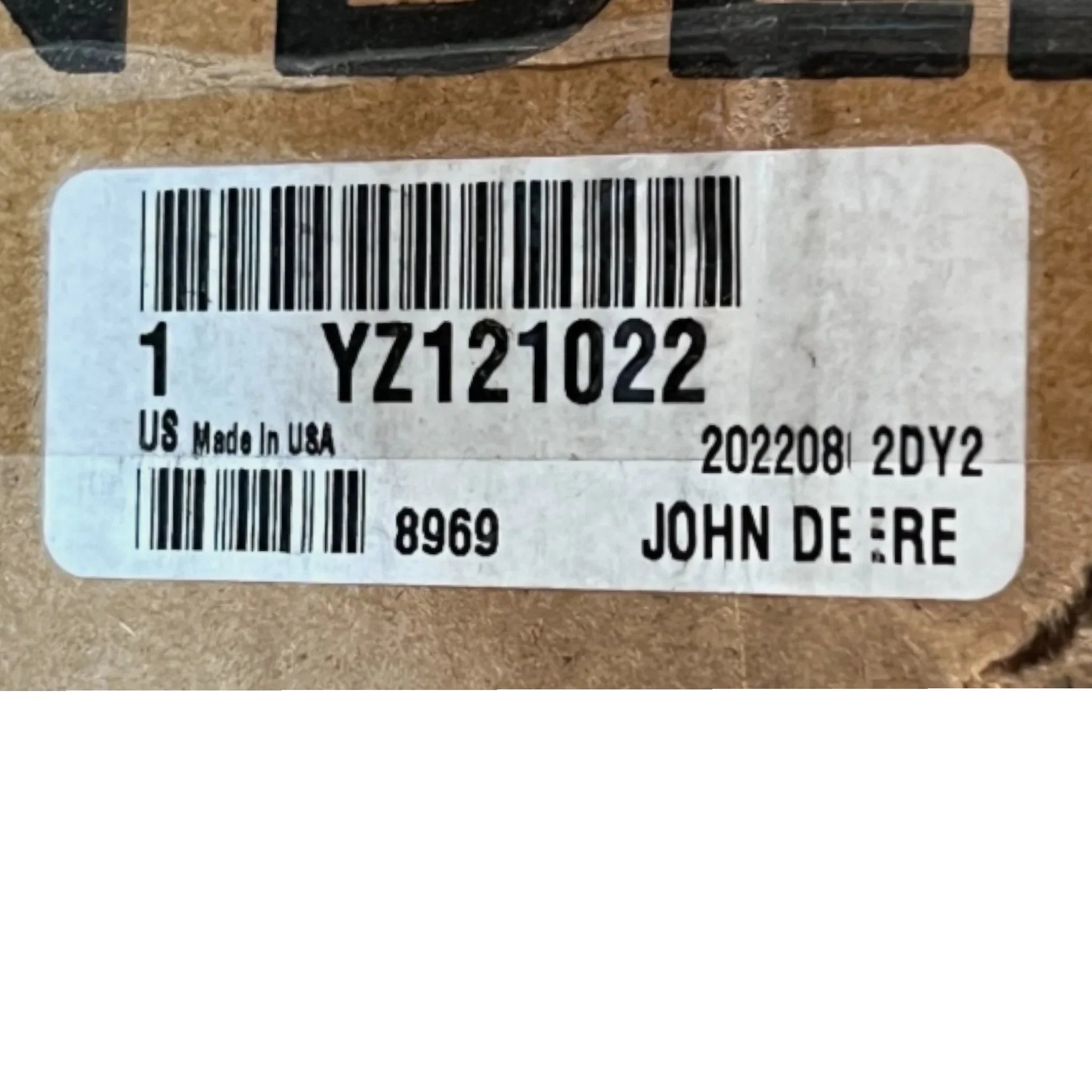 YZ121022 John Deere Dual Brake Plate Set