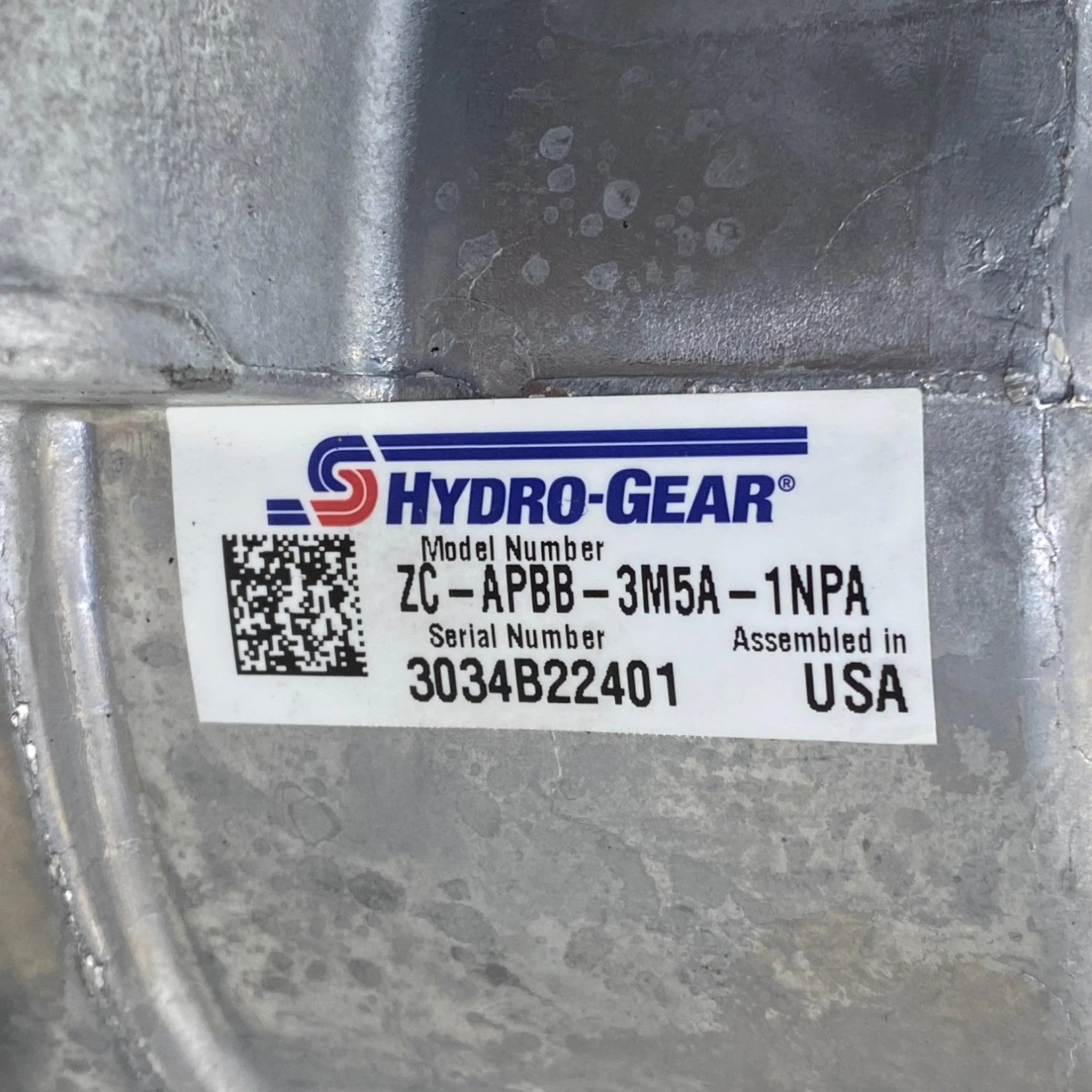 ZC-APBB-3M5A-1NPA Genuine Hydro-Gear EZT Transaxle Hydrostatic