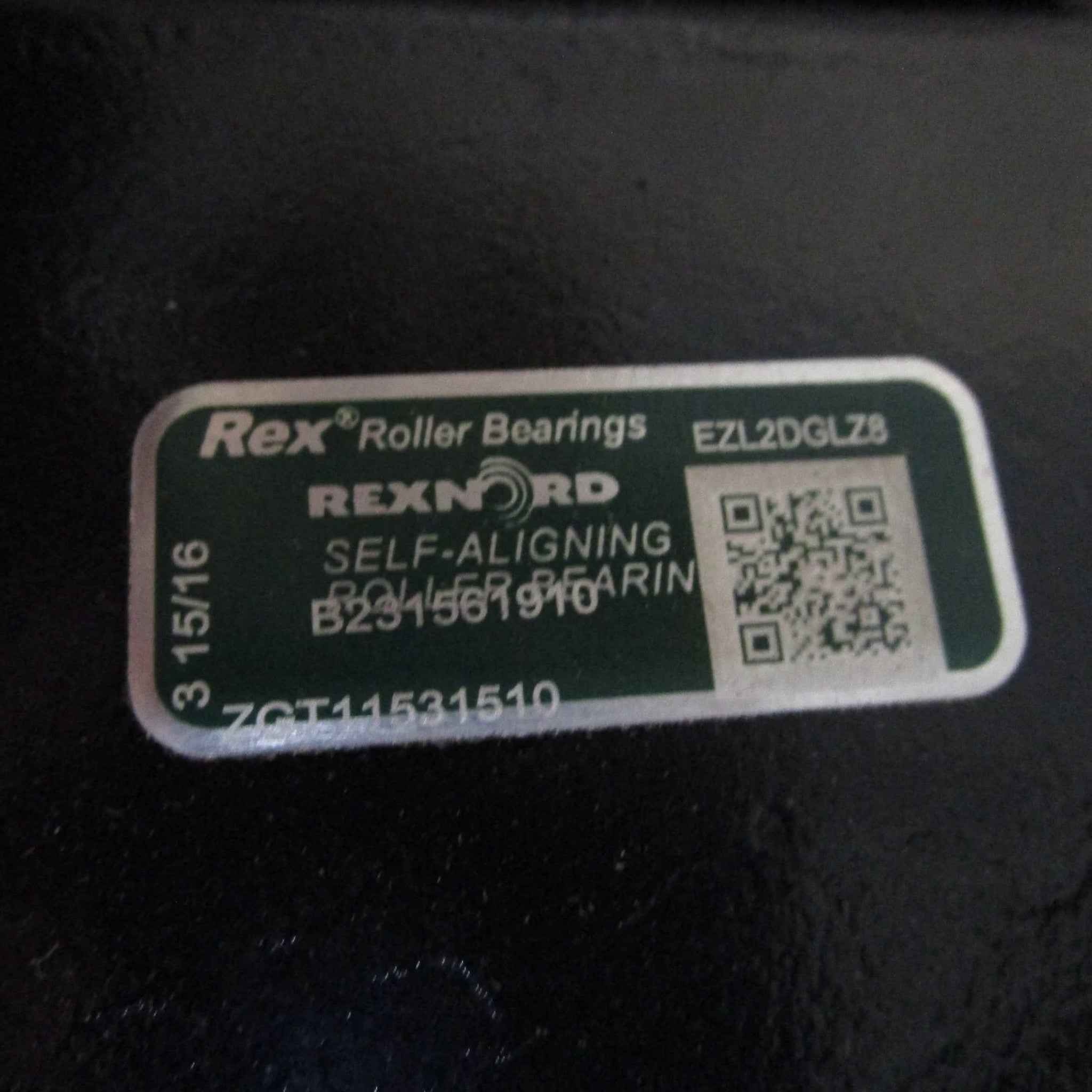 ZGT11531510 Genuine Rexnord Roller Bearing Assembly