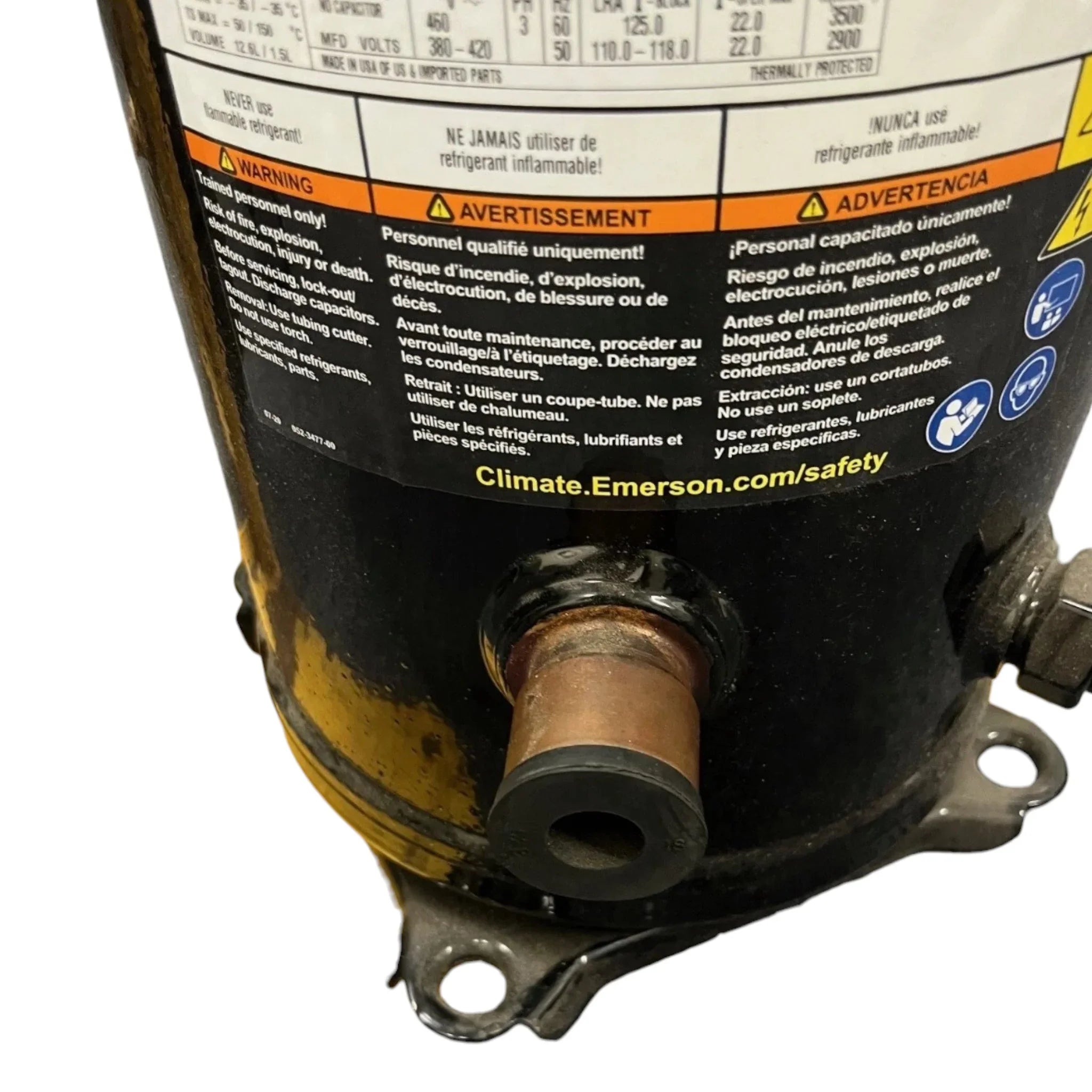 ZP120KCE-TFD-950 Copeland Scroll Compressor