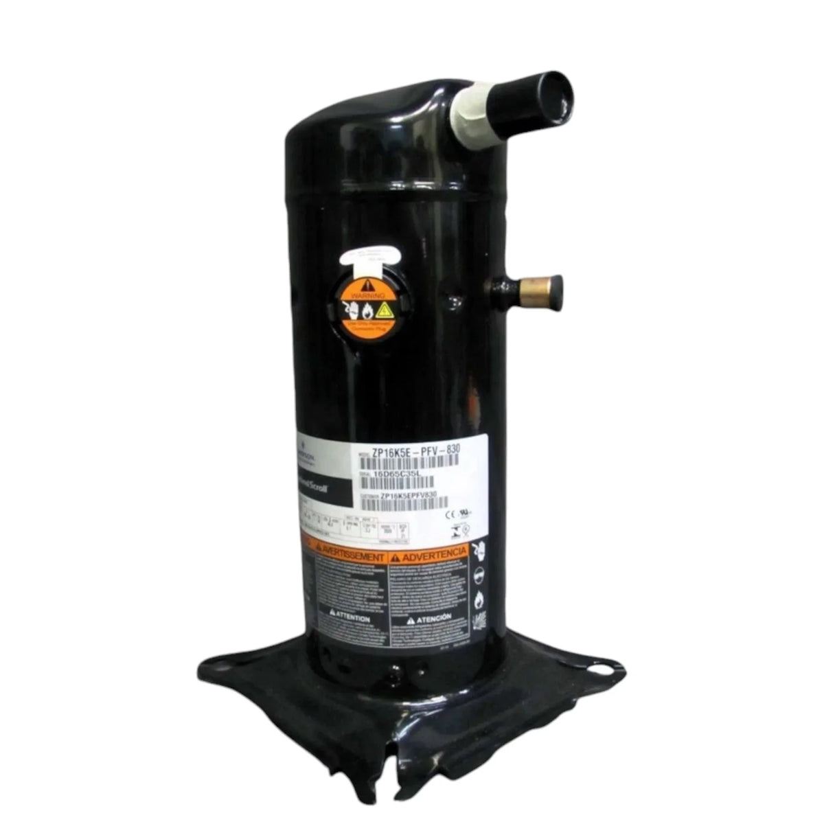 Emerson ZP16K5E-PFV-830 Scroll Compressor 208-230V 1PH NEW IN BOX! FREE