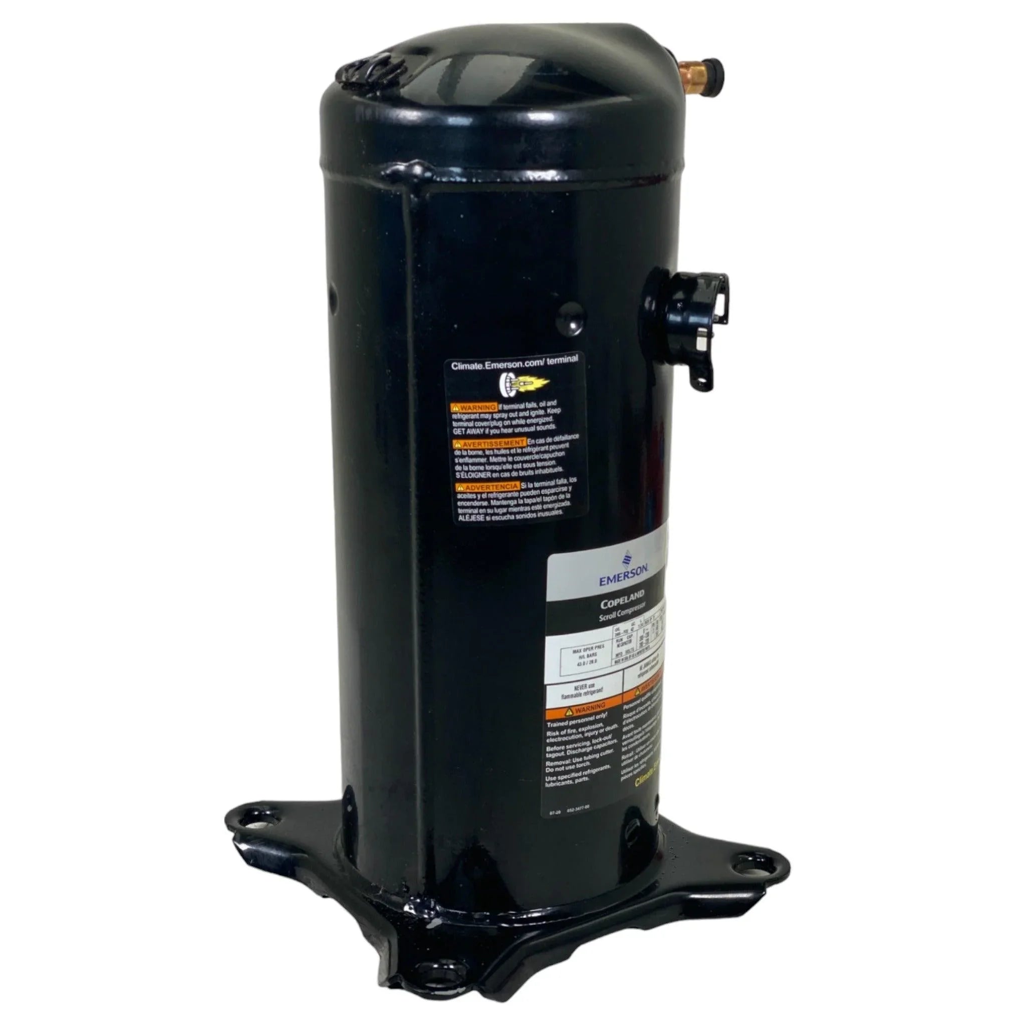 ZP42KSETFS830 Copeland Scroll Compressor R410A/R410B 200-230 Volt 50/60HZ