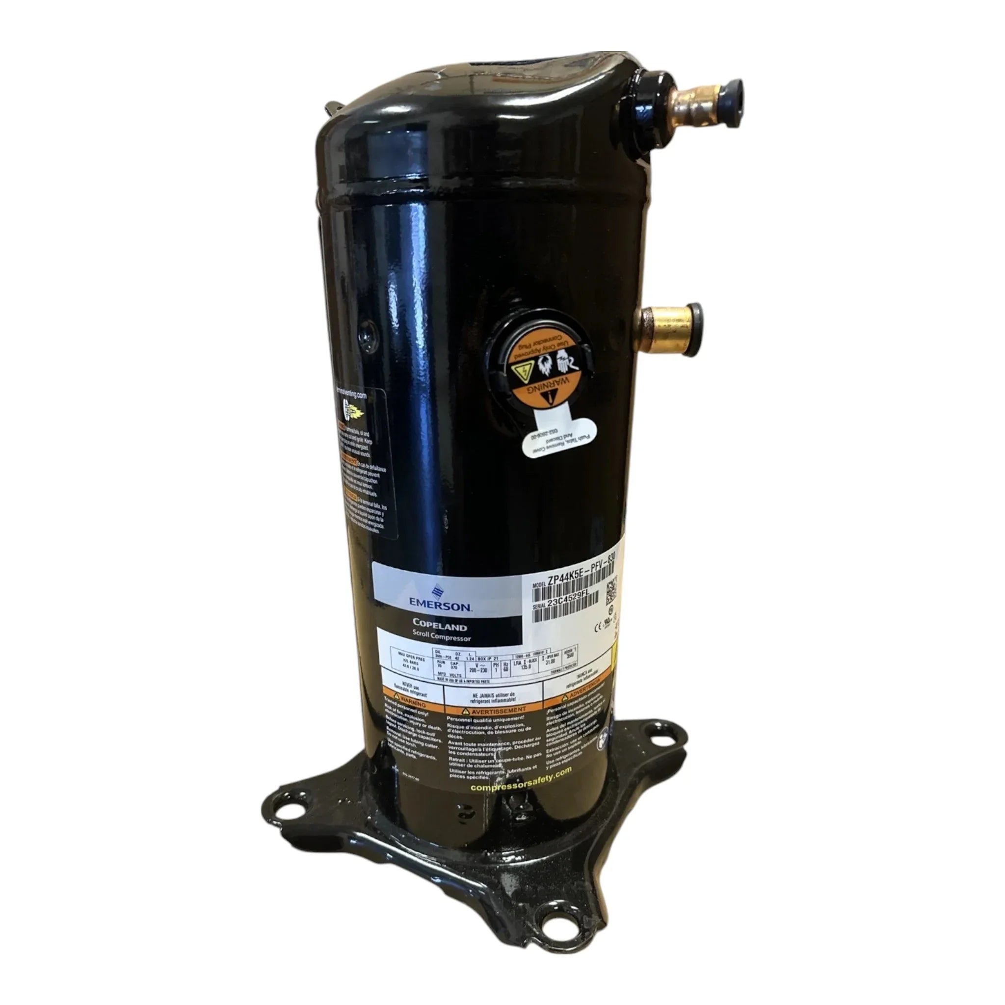 ZP44K5E-PFV-830 Copeland Scroll Compressor