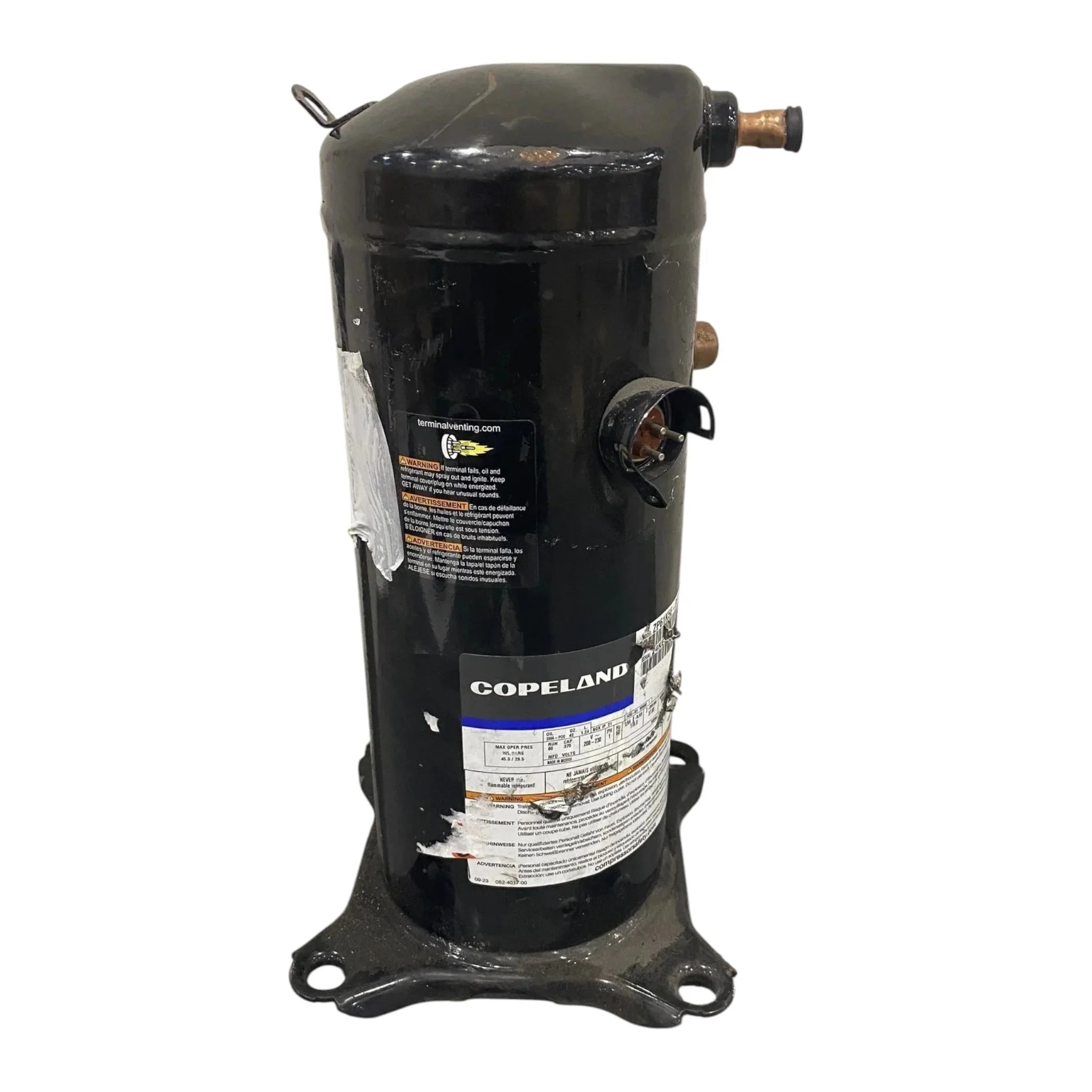ZP61K5EPFV130 Copeland Scroll Compressor 208-230V