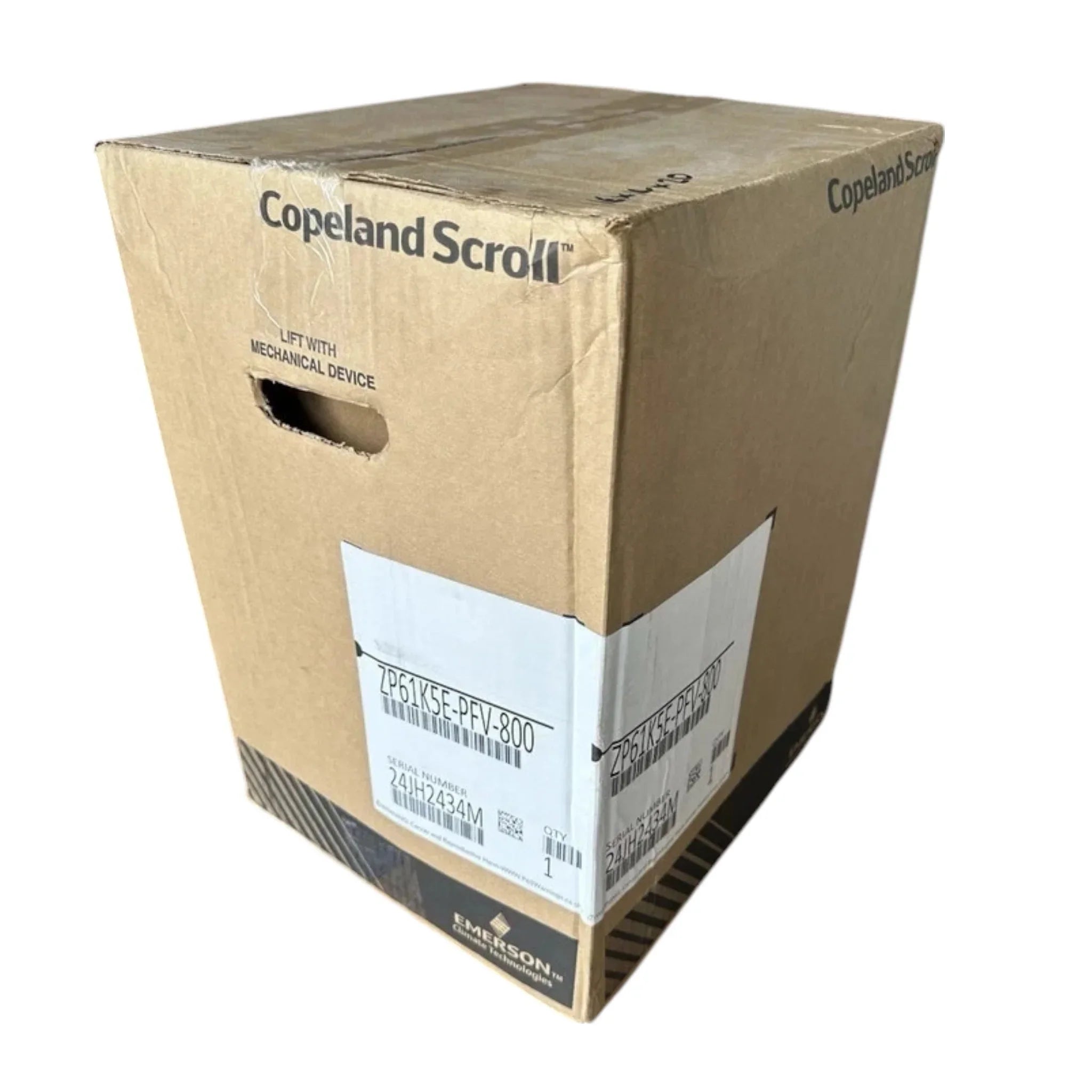 ZP61K5EPFV800 Genuine Copeland Scroll Compressor 208/230V