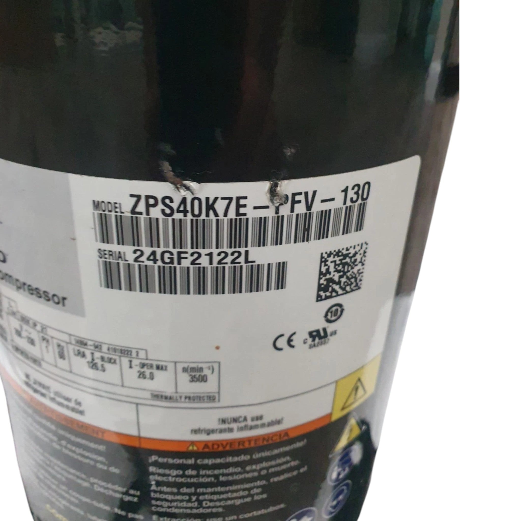 ZPS40K7EPFV130 Copeland Scroll Compressor