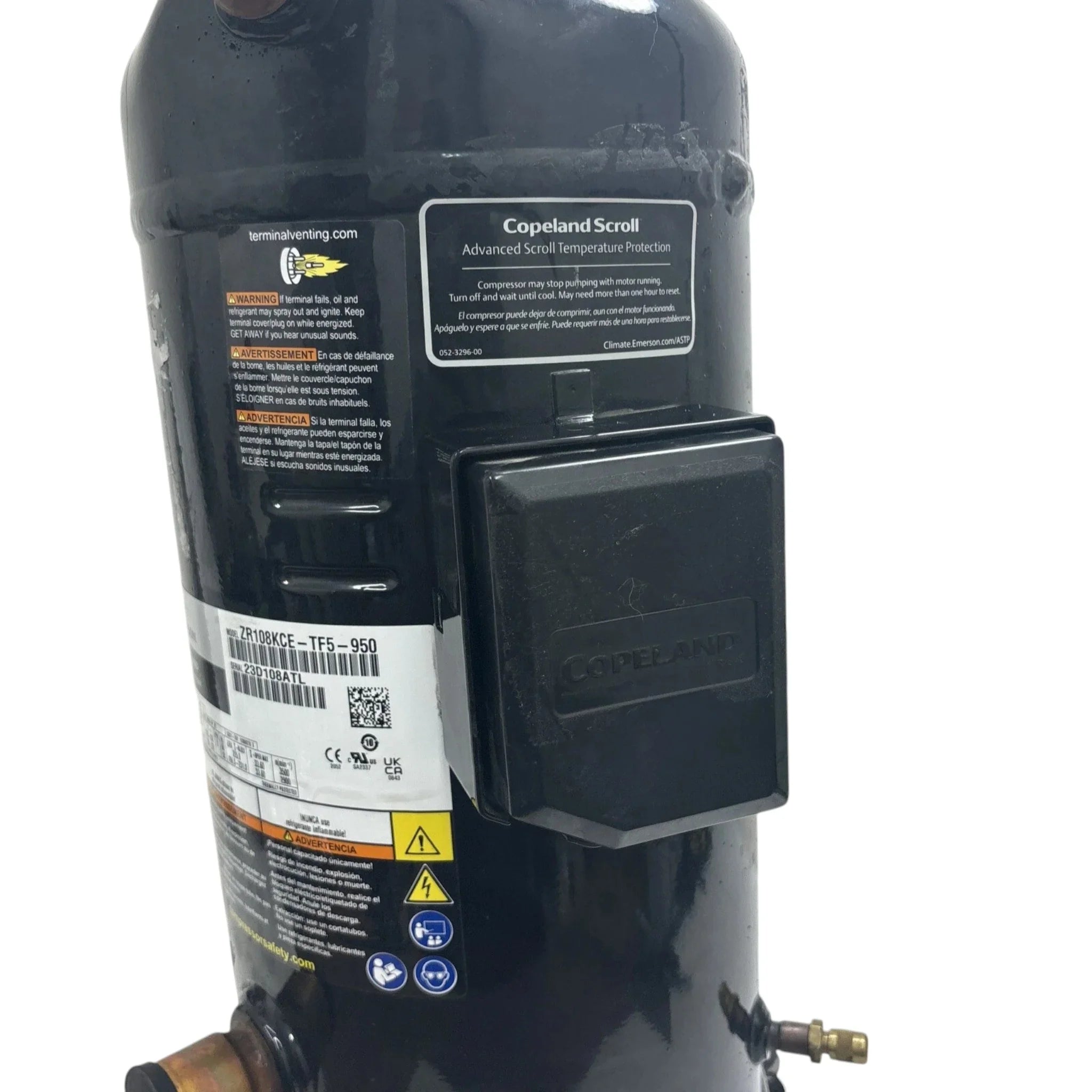 ZR108KCE-TF5-950 Copeland Scroll Compressor
