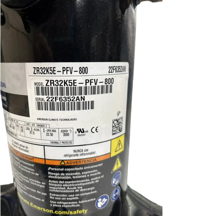 ZR32K5E Genuine Copeland Scroll Compressor 208/230V