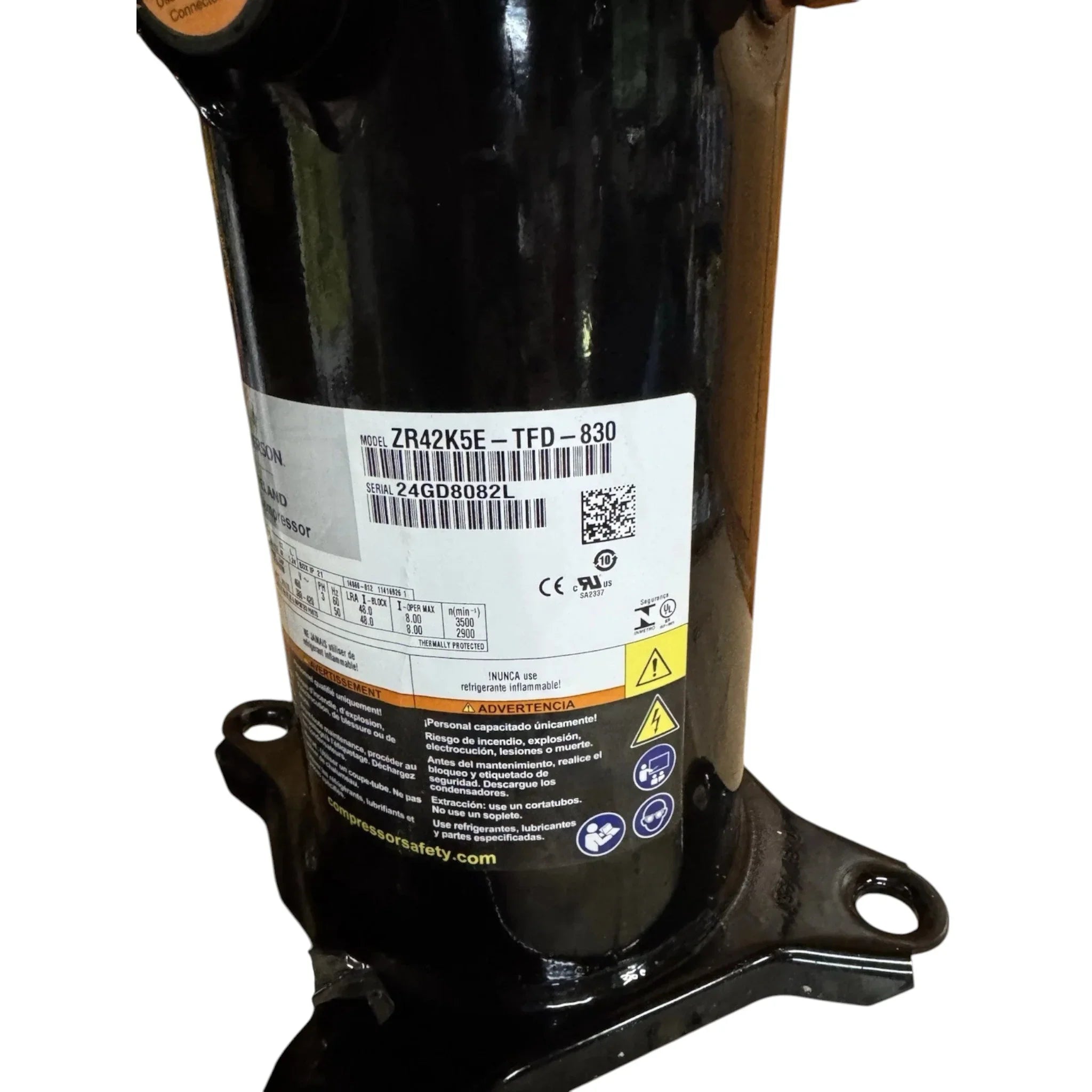 ZR42K5ETFD830 Copeland Scroll Compressor