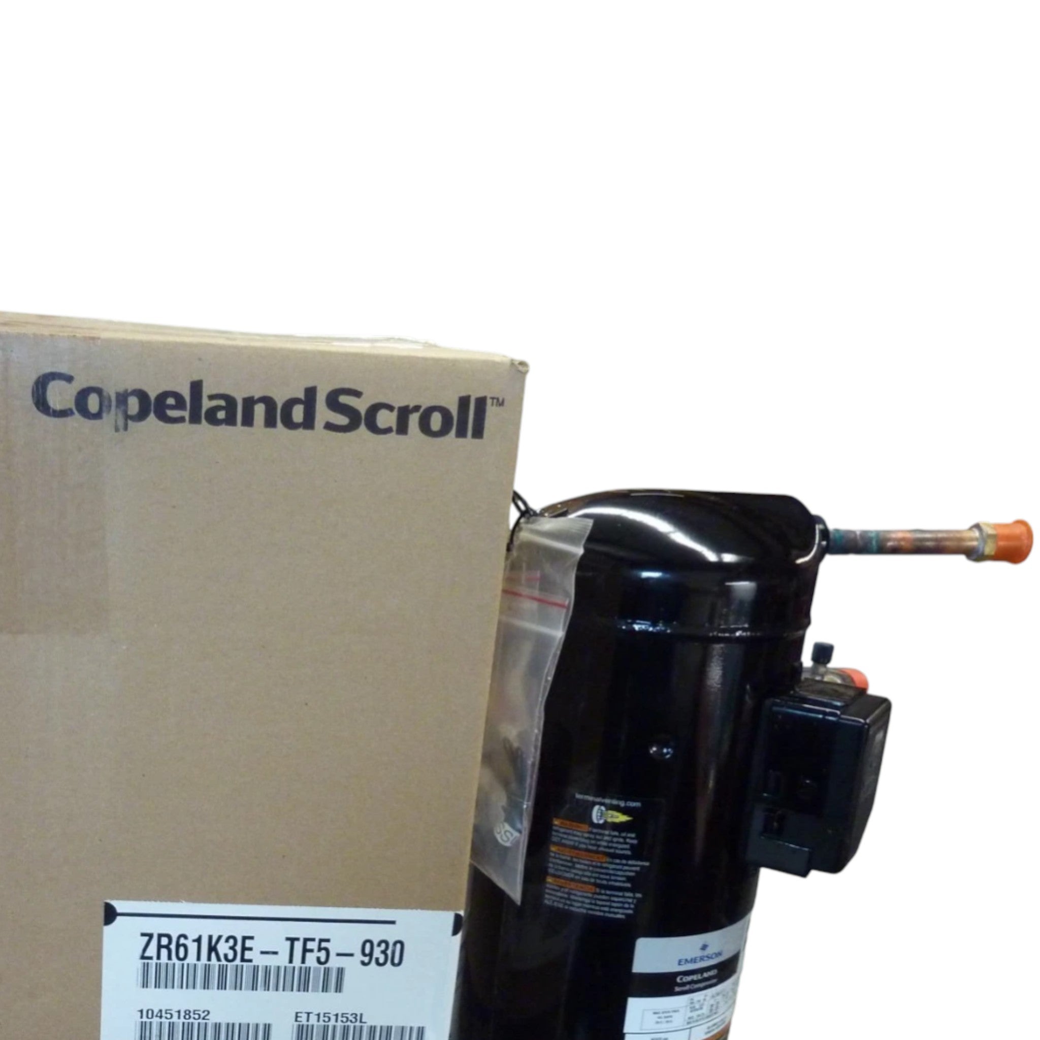 ZR61K3E-TF5-930 Genuine Copeland Scroll Compresor