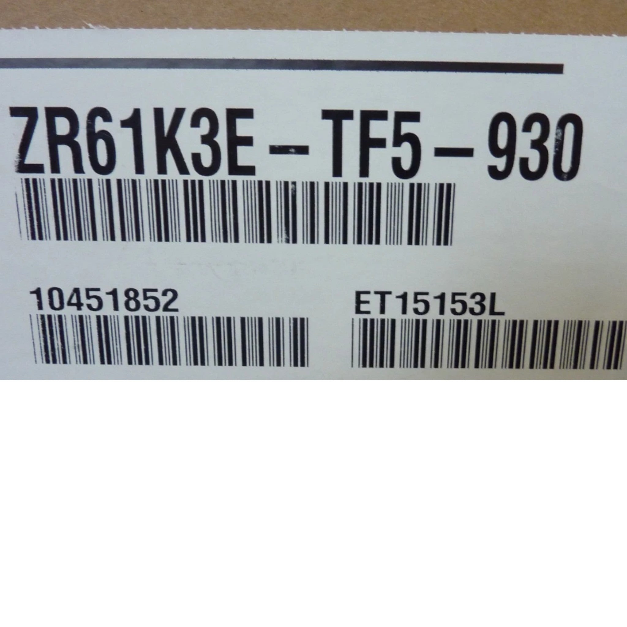 ZR61K3E-TF5-930 Genuine Copeland Scroll Compresor