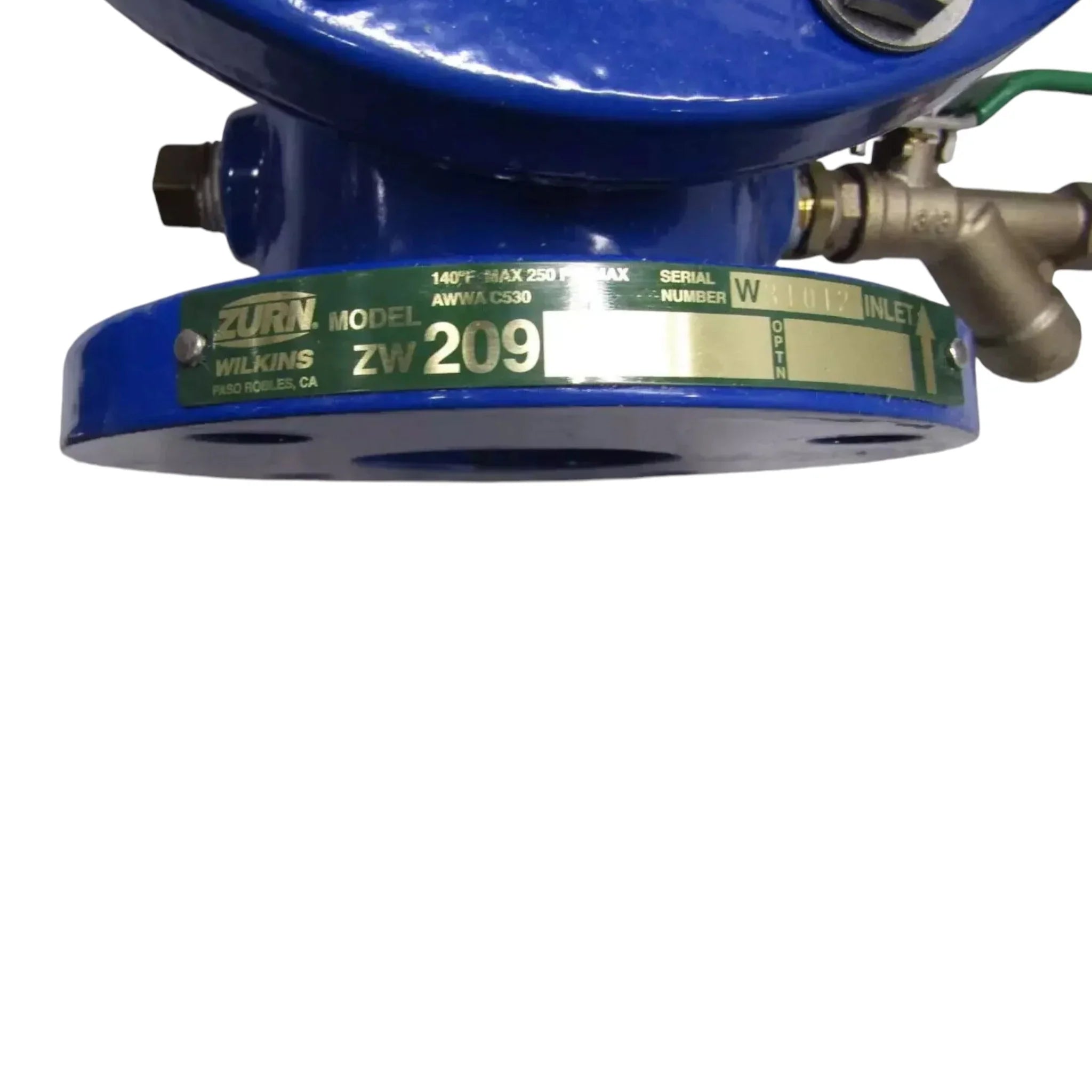 ZW-209 Genuine Zurn Pilot Control Pressure Reducing Valve 3