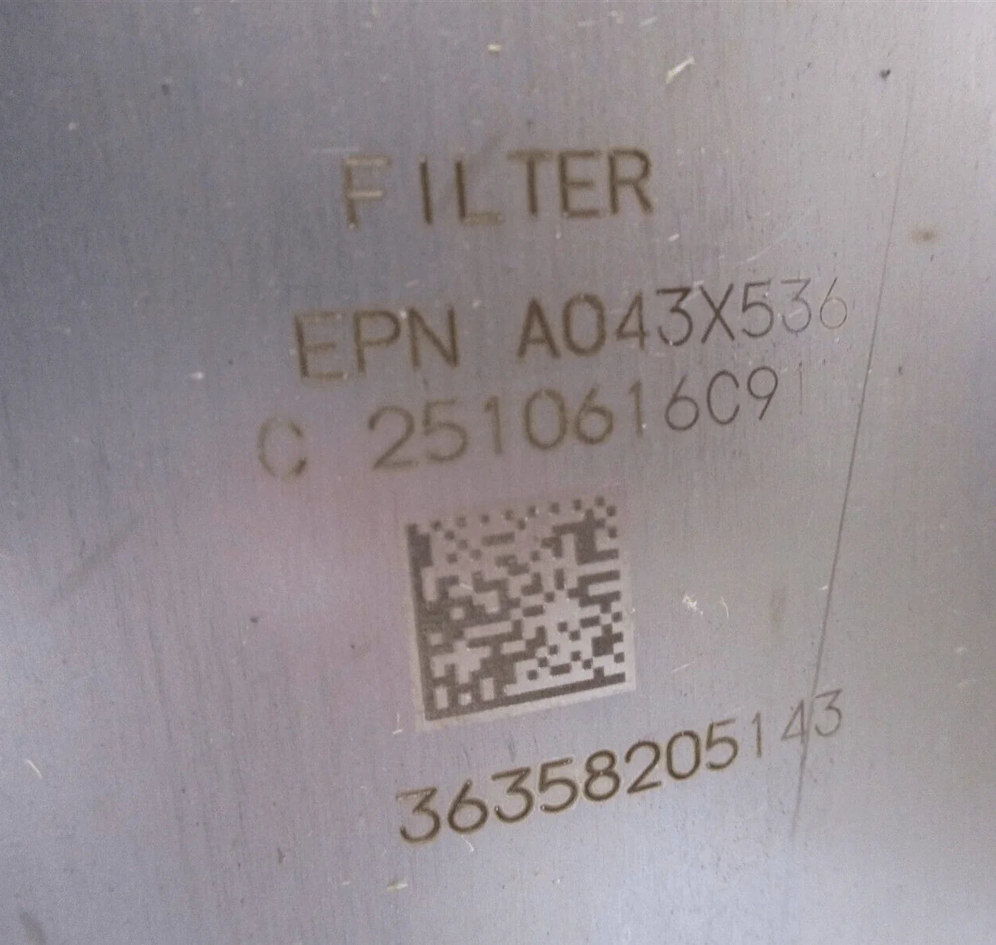 2510616C91 Genuine International Module Particulate Filter