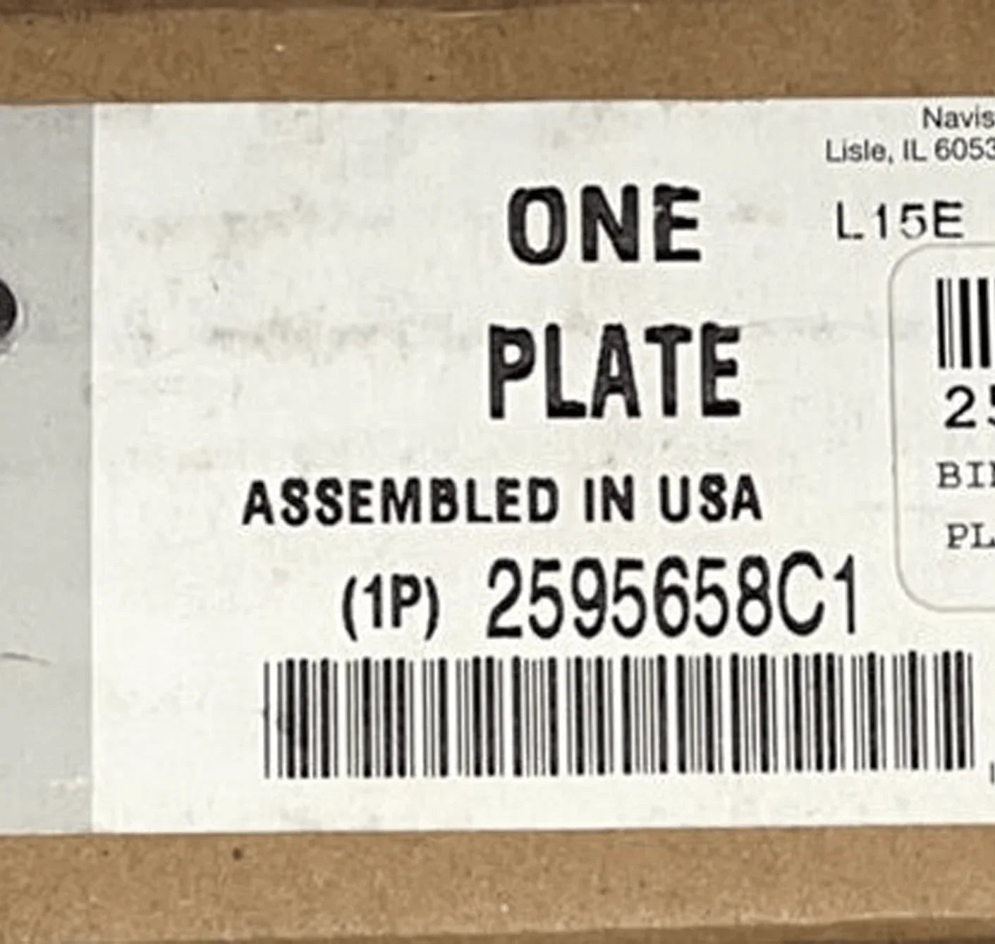 2595658C1 Genuine International Upper Glass Mounting Plate